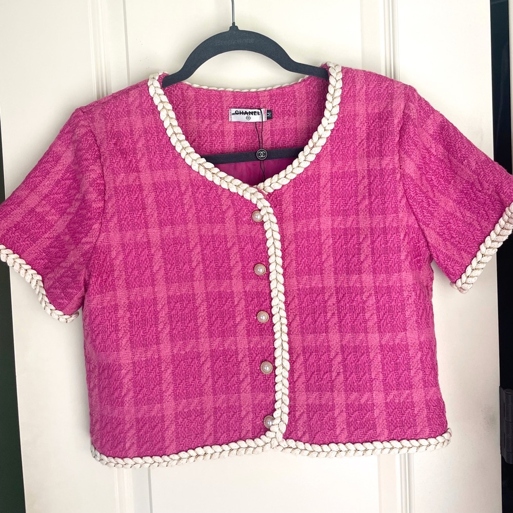 Chanel Designer Sweater Jacket
